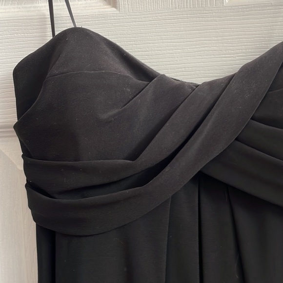 Strapless Black Bubble Dress - Picture 3 of 9